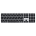 Apple Magic Keyboard with Touch ID and Numeric Keypad - Keyboard - Bluetooth, USB-C - QWERTY - International English - black keys