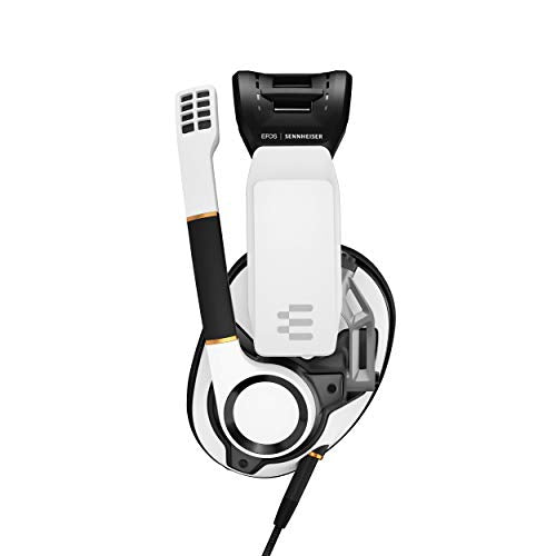 EPOS I SENNHEISER GSP 601 - GSP 600 Series - headset - full size - wired - 3.5 mm jack - black, white