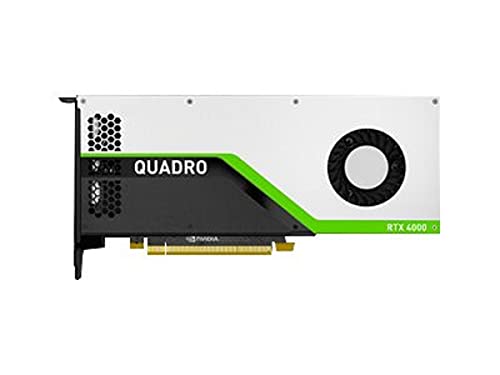 NVIDIA Quadro RTX 4000 - Graphics card - Quadro RTX 4000 - 8 GB GDDR6 - PCIe 3.0 x16 - 3 x DisplayPort, USB-C - for ThinkStation P330 (2nd Gen), P340, P520, P520c, P620, P720, P920