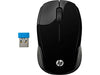 HP 200 - Mouse - right and left-handed - optical - wireless - 2.4 GHz - USB wireless receiver - for OMEN Obelisk by HP 875, HP 15, 27, ENVY x360, Pavilion Gaming 15, 690, TG01, Spectre x360