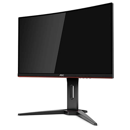 AOC Gaming C24G1 - LED monitor - curved - 24" - 1920 x 1080 Full HD (1080p) @ 144 Hz - VA - 250 cd/m - 3000:1 - 1 ms - 2xHDMI, VGA, DisplayPort - black