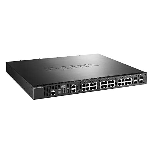 D-Link DXS 3400-24TC - Switch - L3 Lite - Managed - 20 x 10GBase-T + 4 x combo 10 Gigabit SFP+ - desktop, rack-mountable