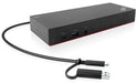 Lenovo ThinkPad Hybrid USB-C with USB-A Dock - Docking station - USB-C - 2 x HDMI, 2 x DP - GigE - 135 Watt - for Miix 520-12IKB, Tablet 10, ThinkPad E480, E580, L380, L380 Yoga, L470, L480, L580, P51s, P52s, T25, T470, T470p, T470s, T480, T480s, T570, T580, X1 Carbon, X1 Tablet, X1 Yoga, X270, X280, ThinkPad Yoga 370