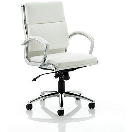 Classic Executive Chair Medium Back White EX000012