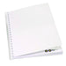 Best Value GBC 220 GSM A4 Traditional Binding Covers - White (100 Pack)