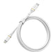 OtterBox Standard - Lightning cable - Lightning male to USB-C male - 1 m - cloud dust white - USB Power Delivery (60W) - for Apple iPad/iPhone/iPod (Lightning)