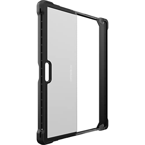 OtterBox Symmetry Series Studio - Back cover for tablet - black crystal (clear/black) - for Microsoft Surface Pro 8