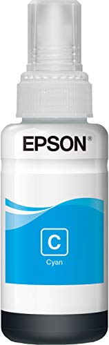 Epson T6642 - 70 ml - cyan - original - ink refill - for EcoTank ET-14000, ET-16500, ET-2500, ET-2550, ET-2600, ET-2650, ET-3600, ET-4500, ET-4550