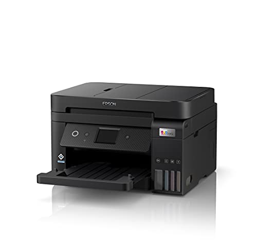 Epson EcoTank ET-4850, Inkjet Printers, Multi-fuction,Ink tank system, A4 (, 4 Ink Cartridges, KCYM, Print, Scan, Copy, Fax, Yes (A4, plain paper), 4,800 x 1,200 DPI, 33 pages/min Monochrome, 20 pages/min Colour, 250 Sheets Standard, 1,200 DPI x 2,400 DPI