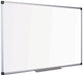 Best Value Bi-Office Maya Gridded Dry Wipe Aluminium Framed Double Sided Whiteboard 45x30cm