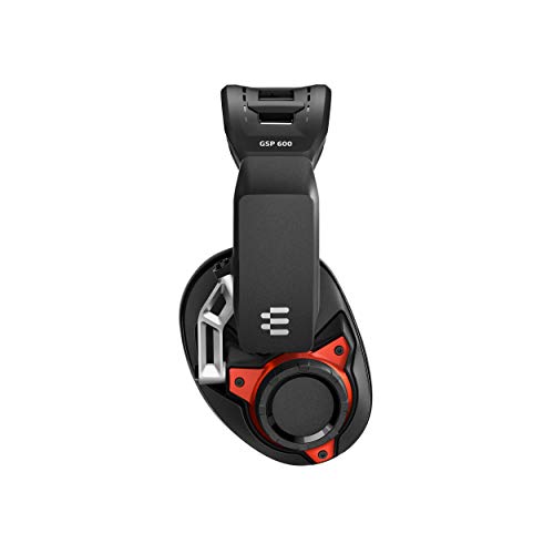 EPOS I SENNHEISER GSP 600 - Headset - full size - wired - 3.5 mm jack - black, red