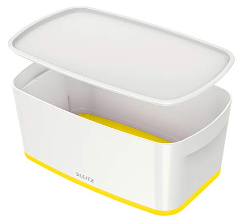 Leitz Mybox Small With Lid Wow White Yellow Dd