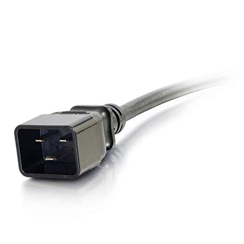 C2G - Power cable - IEC 60320 C19 to IEC 60320 C20 - AC 250 V - 15 A - 4.5 m - black