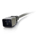 C2G - Power cable - IEC 60320 C19 to IEC 60320 C20 - AC 250 V - 15 A - 30 cm - black