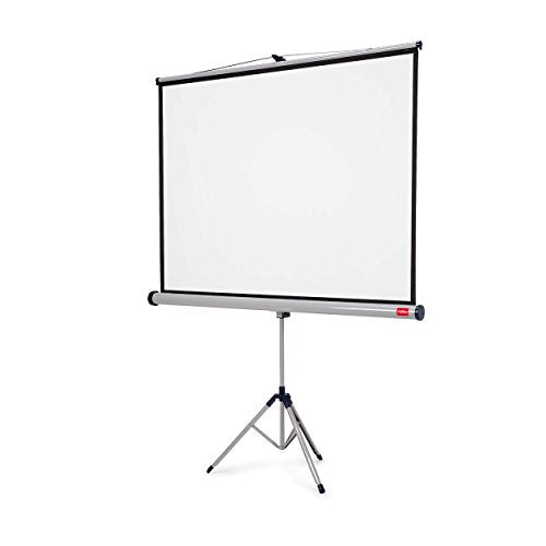 Best Value Nobo 1902397W Tripod Projection Screen Home Theatre/Home/Cinema, 16:10 Screen Format - 2000 x 1310 mm