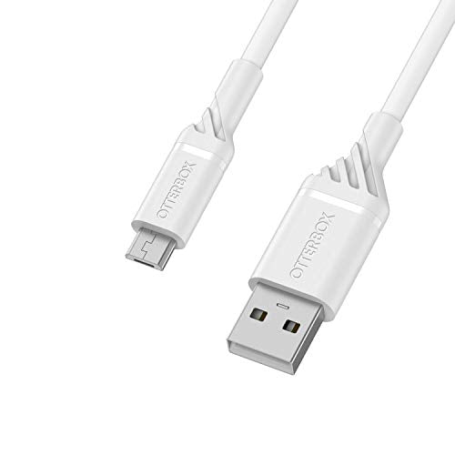 OtterBox Standard - USB cable - USB (M) to Micro-USB Type B (M) - USB 2.0 - 1 m - cloud dream white