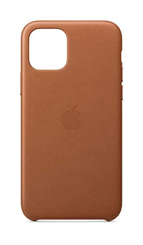 Apple - Back cover for mobile phone - leather - saddle brown - for iPhone 11 Pro