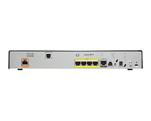 Cisco 888 G.SHDSL Router with CUBE - Router - DSL modem - 4-port switch - WAN ports: 2 - 802.11b/g/n (draft 2.0)