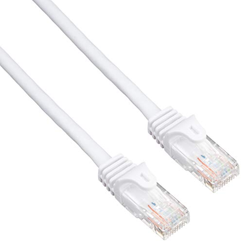 Best Value StarTech.com 10m White Cat5e Patch Cable with Snagless RJ45 Connectors - Long Ethernet Cable - 10 m Cat 5e UTP Cable (45PAT10MWH)