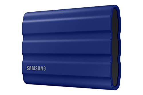 Samsung 1TB Shield USB C 1050Mbs Read Speed 1000Mbs Write Speed Portable Blue External Solid State Drive