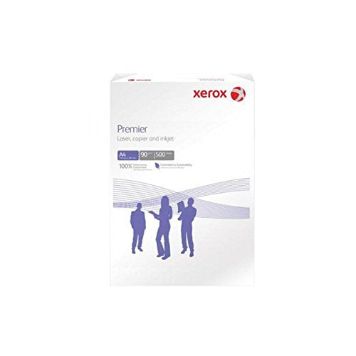 Best Value Xerox Premier Copier Paper Multifunctional 90gsm 500 Sheets per Ream A4 White Ref 003R91854 [1 Ream]