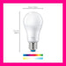 WiZ Colors - LED light bulb - shape: A60 - frosted finish - E27 - 8 W (equivalent 60 W) - class A+ - 16 million colours/warm white to daylight - 2200-6500 K (pack of 2)