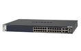 NETGEAR M4300-52G - Switch - L3 - Managed - 2 x 10/100/1000/10000 + 2 x 10 Gigabit SFP+ + 48 x 10/100/1000 - front to back airflow - rack-mountable