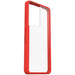 OtterBox React Samsung Galaxy S21 Ultra 5G Power Red - clear/red