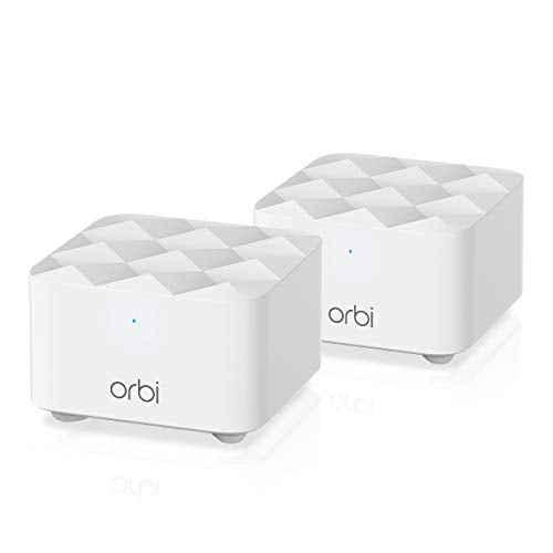 NETGEAR Orbi RBK12 - Wi-Fi system (router, extender) - up to 3,000 sq.ft - mesh - GigE - 802.11a/b/g/n/ac - Dual Band