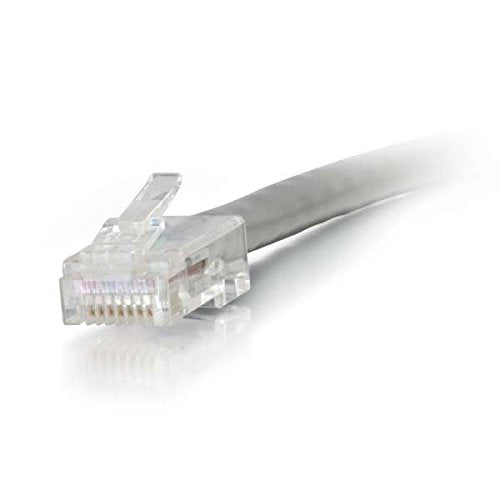 C2G Cat5e Non-Booted Unshielded (UTP) Network Patch Cable - Patch cable - RJ-45 (M) to RJ-45 (M) - 20 m - UTP - CAT 5e - stranded, uniboot - grey