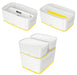 Leitz Mybox Small With Lid Wow White Yellow Dd