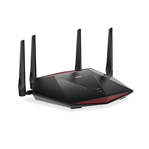 NETGEAR Nighthawk Pro Gaming XR1000 - Wireless router - 4-port switch - GigE - 802.11a/b/g/n/ac/ax - Dual Band