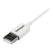 StarTech 2m White Micro USB Cable A to Micro B