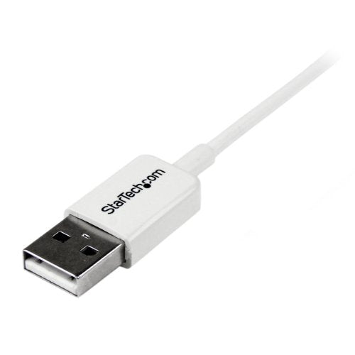 StarTech 1m USB A to Micro B White Cable