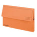 Best Value niceday Manilla Document Wallets Foolscap 285gsm - Orange