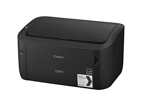 Canon i-SENSYS LBP6030B Quick, compact and energy efficient mono laser printer. 18ppm mono (A4), Up to 2400 x 600 dpi with Automatic Image Refinement First Page Out Time Approx. 7.8 seconds or less. Max 5,000 pages per month. 50-sheet multi-purpose tray. Plain paper, Heavy Paper, Transparency,  Label, Envelope. A4/B5/A5/LGL/LTR/EXE/16K/Custom size Env. COM10/Env. Monarch/Env. C5/En. 32 MB. USB 2.0 Hi-Speed. Win 8.1(32/64bit)/Win 8(32/64bit)/Win 7(32/64bit)/Win Vista(32/64bit)/XP(32/64bit)/Server