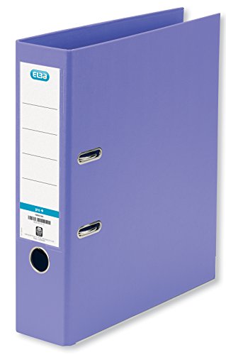 Elba Smart Pro+ Lever Arch File A4 80mm Spine Polypropylene Purple 100202167