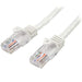 Best Value StarTech.com 45PAT3MWH Cat5e Patch Cable with Snagless RJ45 Connectors - 3m, White