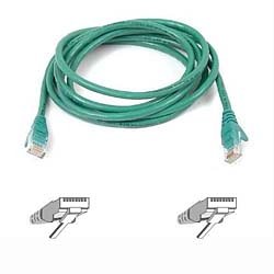 Best Value Belkin 0860358 Cat5e Snagless UTP Patch Cable, 3m - Green