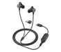 Logitech Zone Wired Earbuds - Earphones with mic - in-ear - wired - 3.5 mm jack - noise isolating - graphite - Optimised for UC