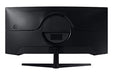 Samsung Odyssey G5 C34G55TWWR - G55T Series - LED monitor - curved - 34" (34" viewable) - 3440 x 1440 Ultra WQHD @ 165 Hz - VA - 250 cd/m? - 2500:1 - HDR10 - 1 ms - HDMI, DisplayPort - black