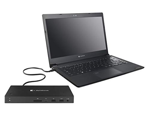 Dynabook USB-C Dock - Docking station - USB-C - VGA, HDMI, DP - GigE - 100 Watt - United Kingdom, Europe - for PortÚgÚ A30, X20, X20W, X30, X30T, Satellite Pro A50, L50, R50, Tecra A40, A50, X40, X50