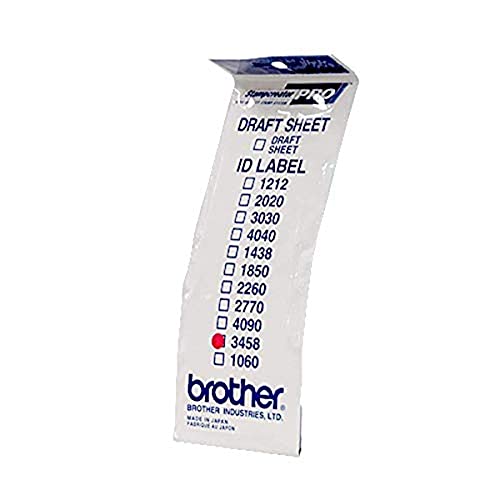 Brother ID3458 - 34 x 58 mm 12 label(s) stamp ID labels - for StampCreator PRO SC-2000, PRO SC-2000USB