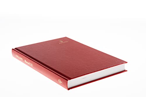 Collins 35 Desk Diary A5 Week To View 2023 Red 35.15-23