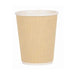 Valuex 8Oz Kraft Ripple Hot Cup (Pack 25) Dd