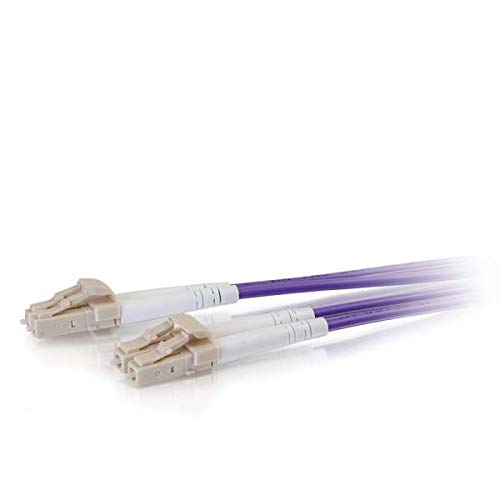 C2G 5m LC/LC OM4 LSZH Fibre Patch - Purple - Patch cable - LC multi-mode (M) to LC multi-mode (M) - 5 m - fibre optic - duplex - 50 / 125 micron - OM4 - purple