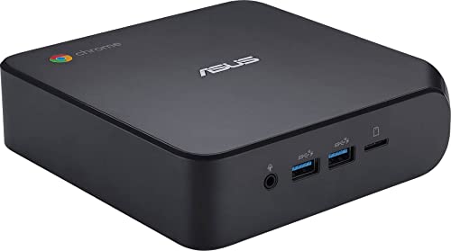 ASUS Chromebox 4 G5104UN - Mini PC - 1 x Core i5 10210U / 1.6 GHz - RAM 8 GB - SSD 128 GB - NVMe - UHD Graphics - GigE - WLAN: Bluetooth 5.0, 802.11a/b/g/n/ac/ax - Chrome OS - monitor: none - gun metal