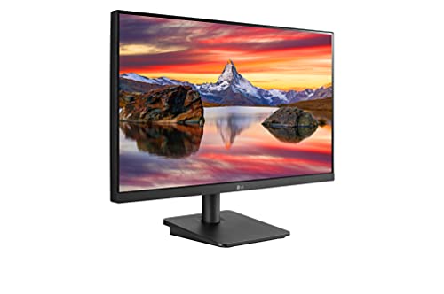 LG Electronics 24MP400 Monitor - 23.8-inch Full HD 1920x1080, IPS, 3-Side Virtually Borderless Design, AMD FreeSync