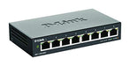 D-Link DGS 1100-08V2 - Switch - smart - 8 x 10/100/1000 - desktop - AC 100/240 V