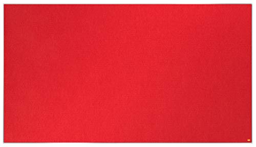 Nobo Impression Pro Widescreen Red Felt Board 1880X1060Mm Dd